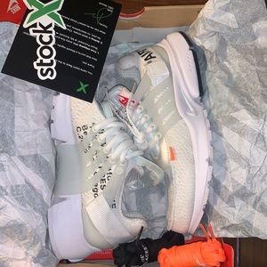 Nike off-white prestos white